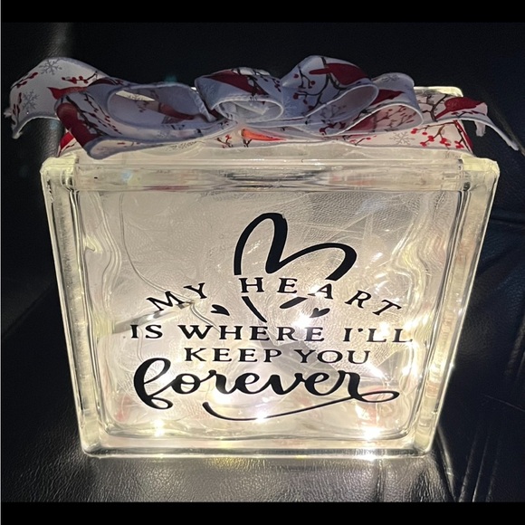 Decorative glass block - Picture 1 of 1